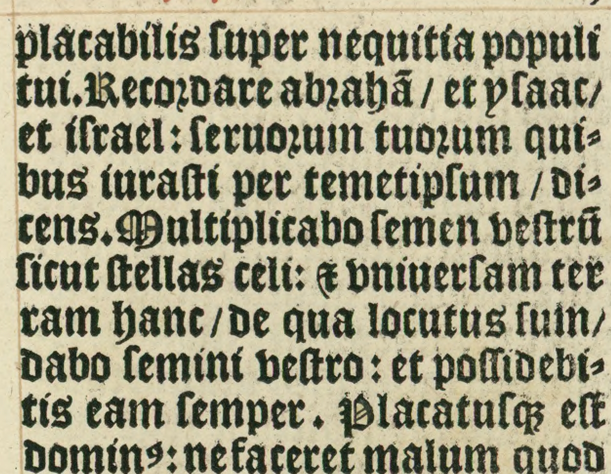 Numérisation de caractères d'imprimerie
